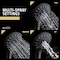 Anzzi Magnetic Valkyrie Multi-Spray Retro-Fit 7.48 in. Dual Wall Mount Fixed and Handheld Shower Head in Matte Black with Magna-Diverter SH-AZ067MB - alternate 2